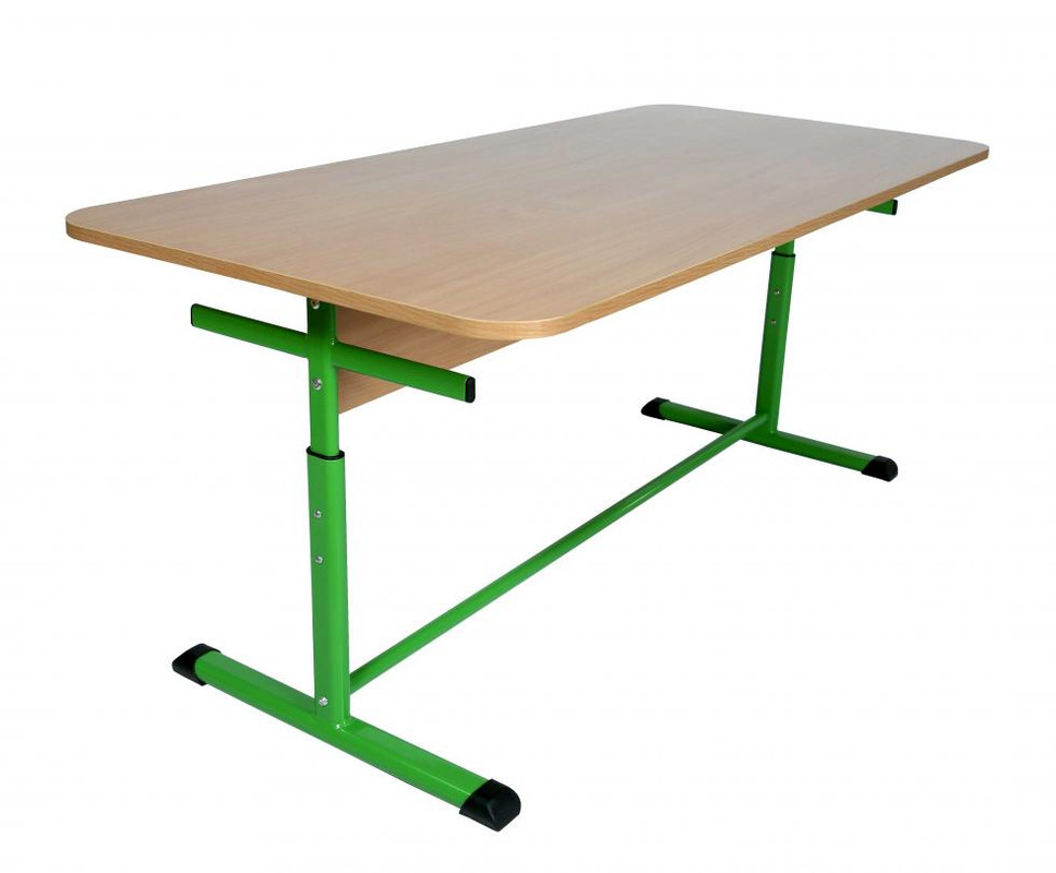 Стіл для їдальні 6-місний на плоскоовальній трубі, АНШАР ГРУП, групи №4-6